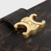 Accordeon Card Holder Nino in Triomphe Canvas Accordeon Card Holder Nino in Triomphe Canvas