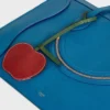 Apple Keyring in Smooth Lambskin Apple Keyring in Smooth Lambskin