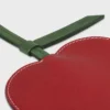 Apple Keyring in Smooth Lambskin Apple Keyring in Smooth Lambskin