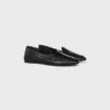 Aura Loafer in Crocodile Stamped Lambskin