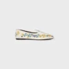 Aura Loafer in Flowers Embroidered Velvet