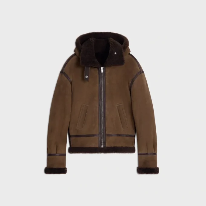 Aviator Jacket in Suede Aviator Jacket in Suede
