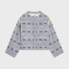 Baja Cardigan Jacket in Cotton Wool