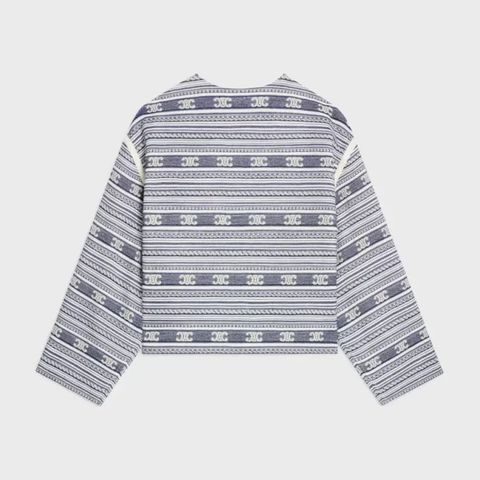 Baja Cardigan Jacket in Cotton Wool