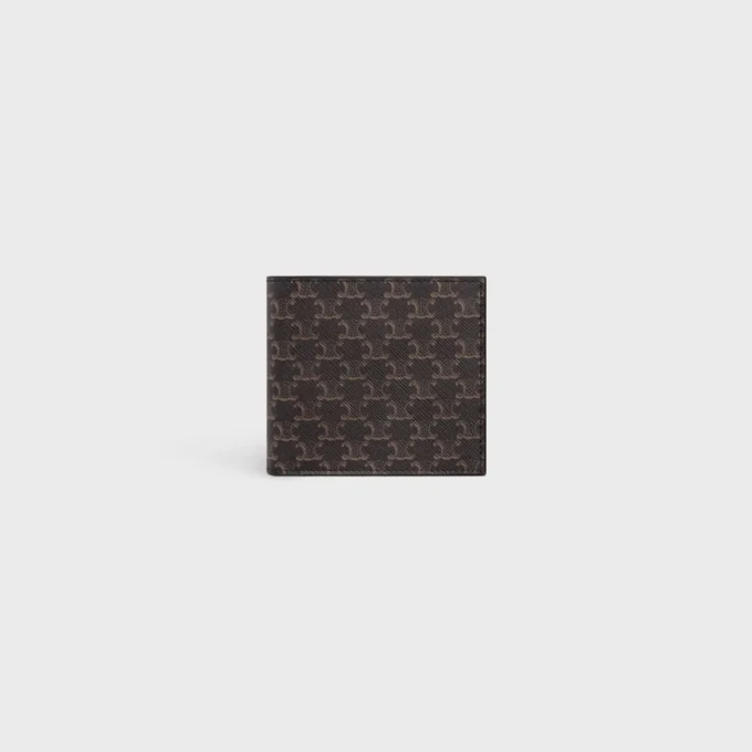 Bi-Fold Card Holder in Triomphe Canvas Bi-Fold Card Holder in Triomphe Canvas