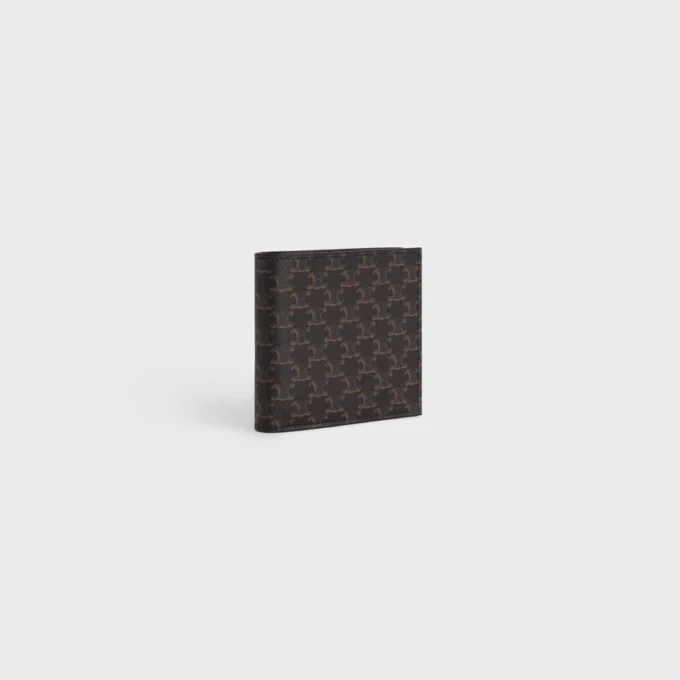 Bi-Fold Card Holder in Triomphe Canvas Bi-Fold Card Holder in Triomphe Canvas