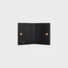 Bi-Fold Card Holder Triomphe in Shiny Calfskin Bi-Fold Card Holder Triomphe in Shiny Calfskin