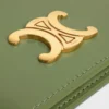 Bi-Fold Card Holder Triomphe in Shiny Calfskin Bi-Fold Card Holder Triomphe in Shiny Calfskin
