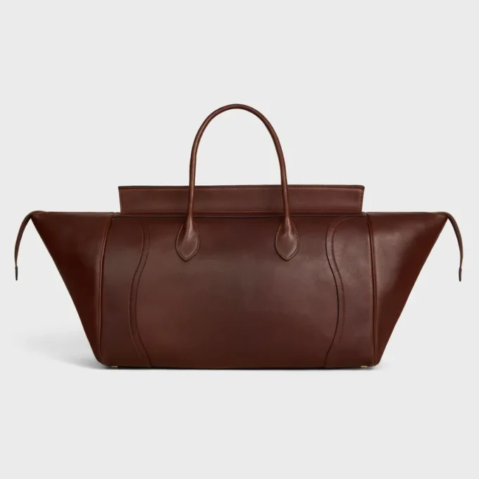 Big Luggage in Supple Shiny Lambskin