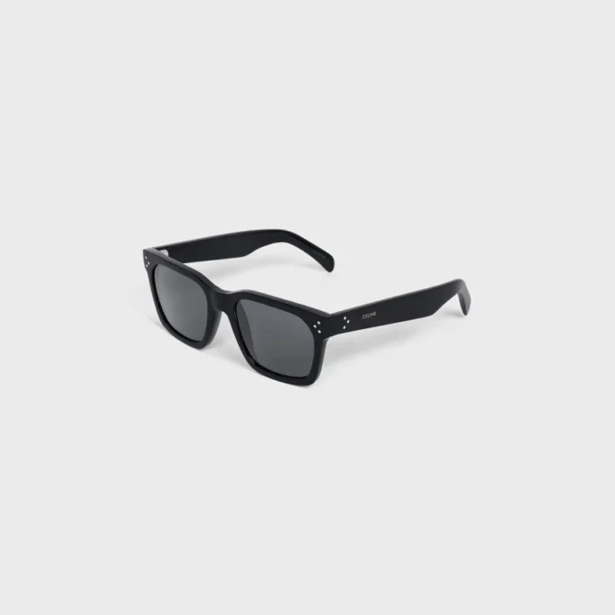 Black Frame 45 Sunglasses in Acetate