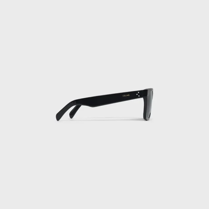 Black Frame 45 Sunglasses in Acetate