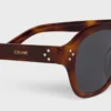 Black Frame 60 Sunglasses in Acetate