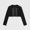 Bolero Jacket in Double Wool Crepe Bolero Jacket in Double Wool Crepe