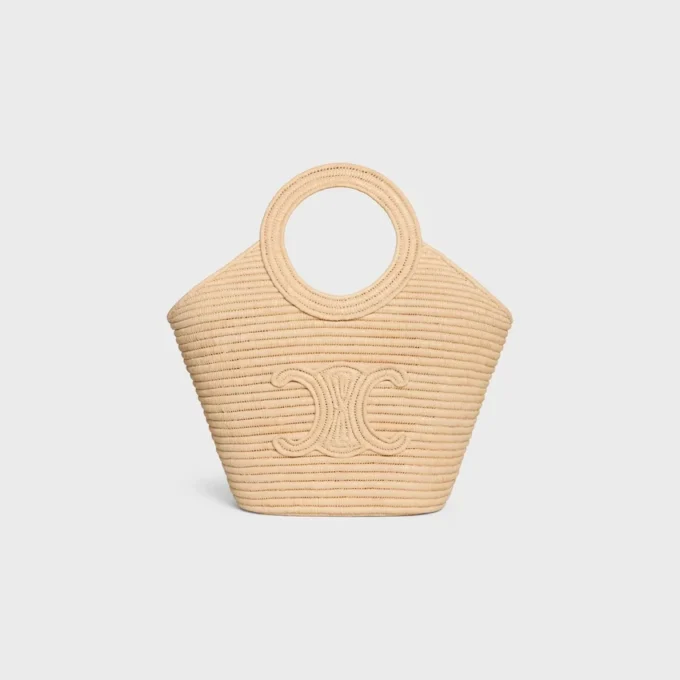 Braided Panier in Raffia Braided Panier in Raffia