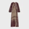 Caftan Dress in Lama Silk