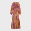Caftan Dress in Silk Muslin