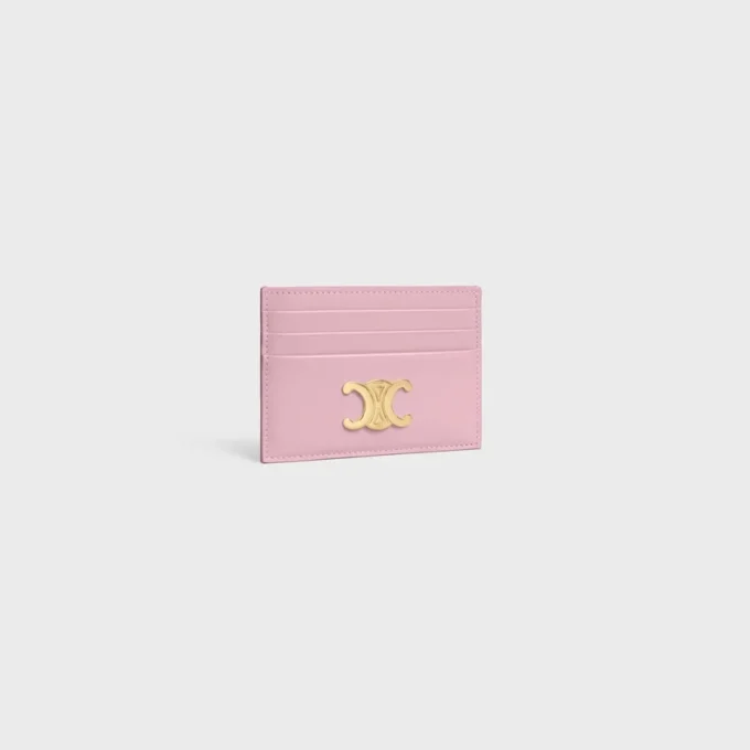 Card Holder Triomphe in Shiny Calfskin Card Holder Triomphe in Shiny Calfskin