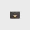 Card Holder with Flap Triomphe in Triomphe Canvas Card Holder with Flap Triomphe in Triomphe Canvas