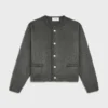 Cardigan Jacket in Brushed Mohair Cardigan Jacket in Brushed Mohair