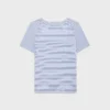 Celine 70’S T-Shirt in Striped Jersey