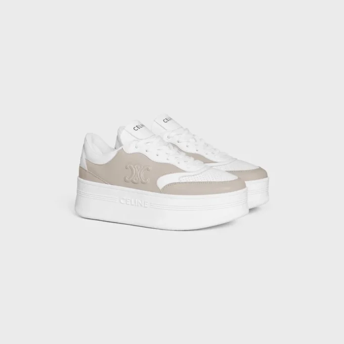 Celine – Block Sneaker with Triomphe in Calfskin