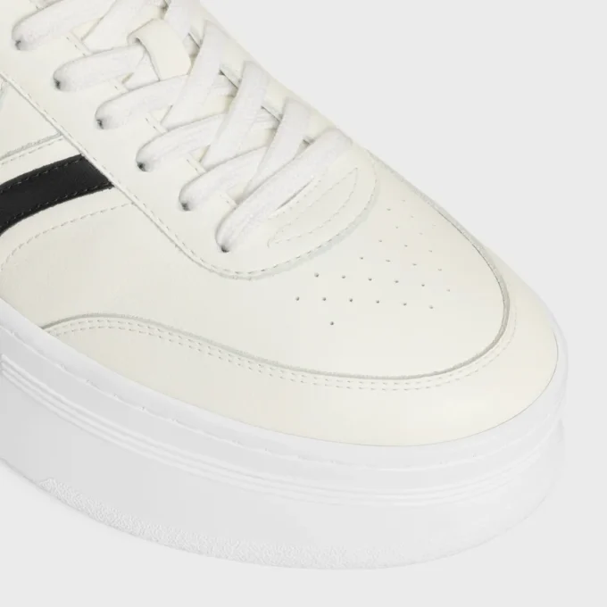 Celine – Block Sneakers with Back Triomphe and Wedge Outsole in Calfskin