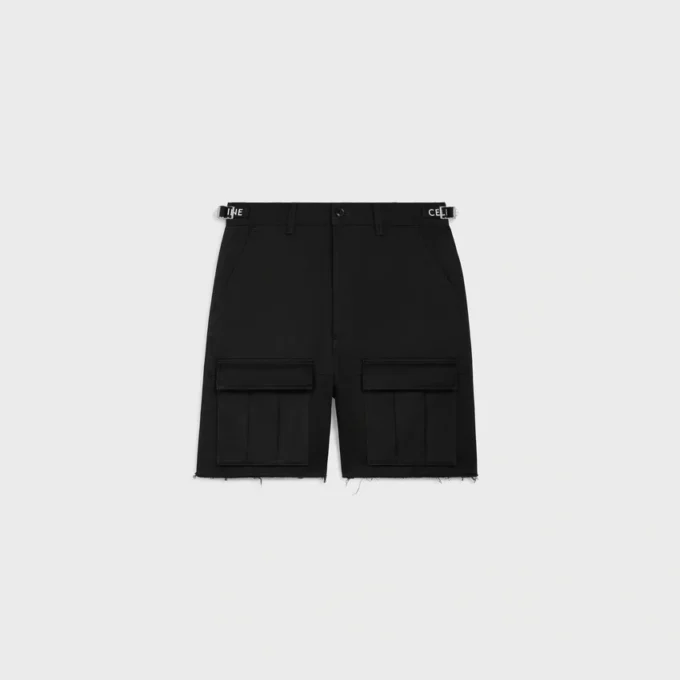Celine Cargo Shorts in Cotton Celine Cargo Shorts in Cotton