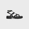 Celine – Clea Triomphe Strappy Sandal in Calfskin – Vegetal Tanning