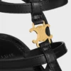 Celine – Clea Triomphe Strappy Sandal in Calfskin – Vegetal Tanning