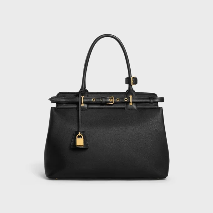 Celine Conti Bag in Supple Grained Calfskin Celine Conti Bag in Supple Grained Calfskin