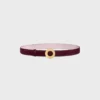 Celine Disc Buckle & Reversible Strap 25Mm Celine Disc Buckle & Reversible Strap 25Mm