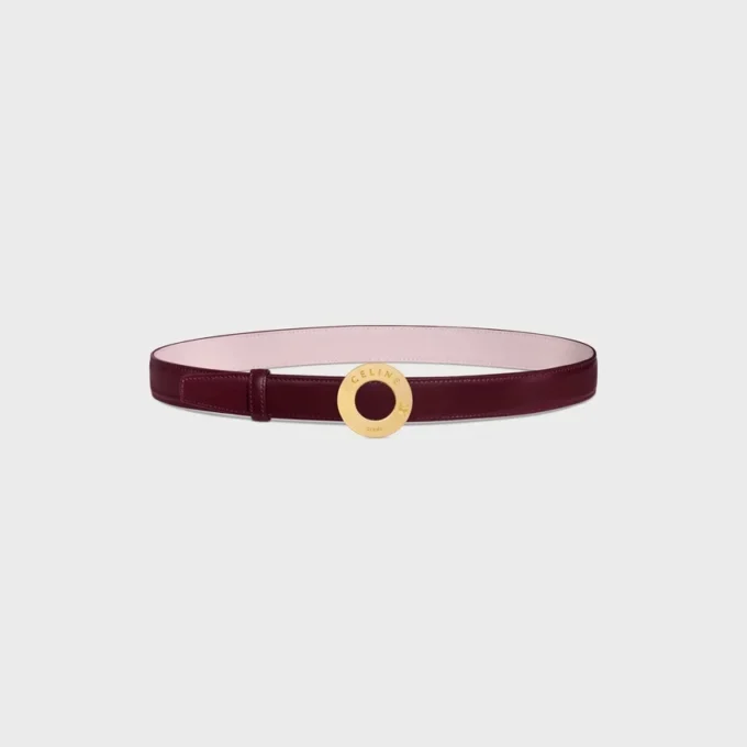 Celine Disc Buckle & Reversible Strap 25Mm Celine Disc Buckle & Reversible Strap 25Mm