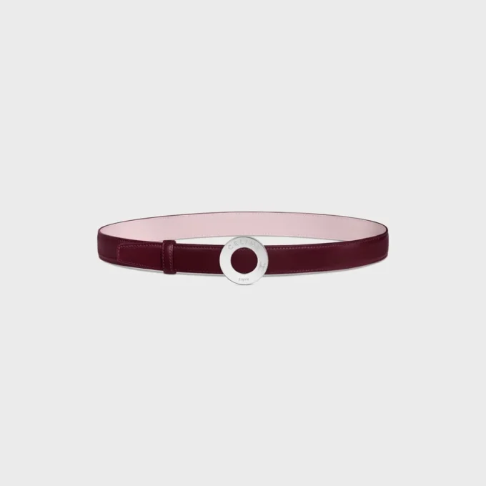 Celine Disc Buckle & Reversible Strap 25Mm Celine Disc Buckle & Reversible Strap 25Mm
