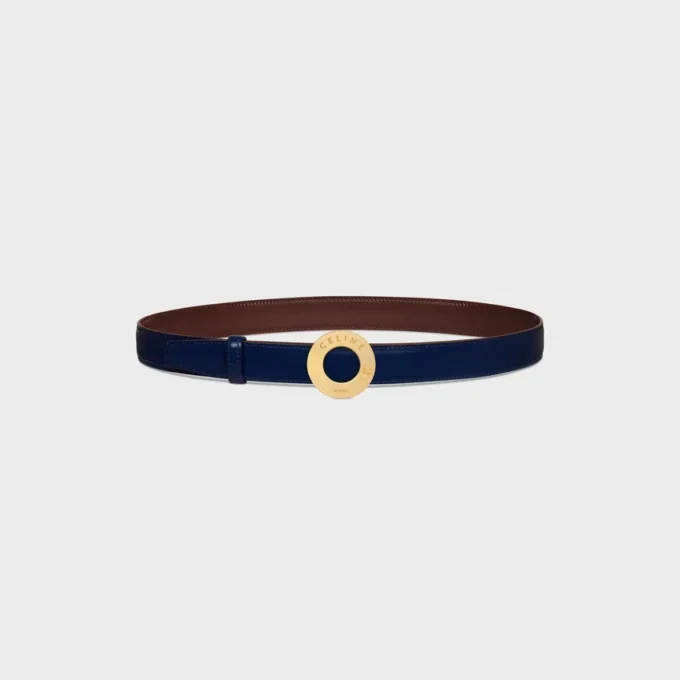 Celine Disc Buckle & Reversible Strap 25Mm Celine Disc Buckle & Reversible Strap 25Mm