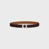 Celine Disc Buckle & Reversible Strap 25Mm Celine Disc Buckle & Reversible Strap 25Mm