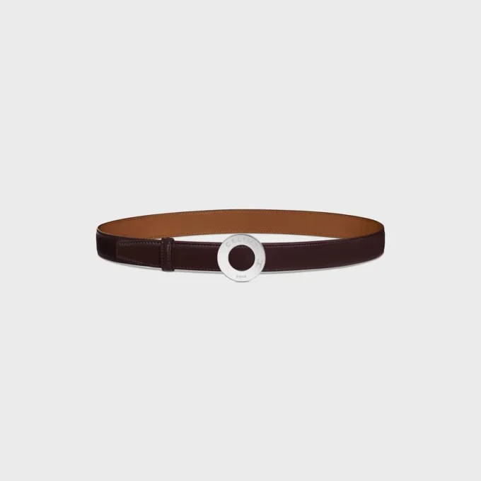 Celine Disc Buckle & Reversible Strap 25Mm Celine Disc Buckle & Reversible Strap 25Mm