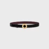 Celine Disc Buckle & Reversible Strap 25Mm Celine Disc Buckle & Reversible Strap 25Mm