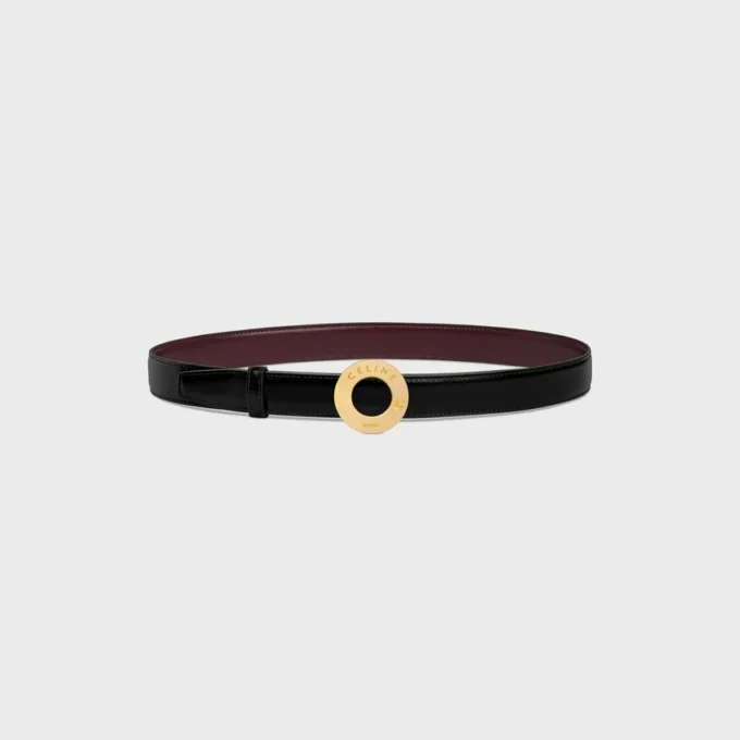 Celine Disc Buckle & Reversible Strap 25Mm Celine Disc Buckle & Reversible Strap 25Mm