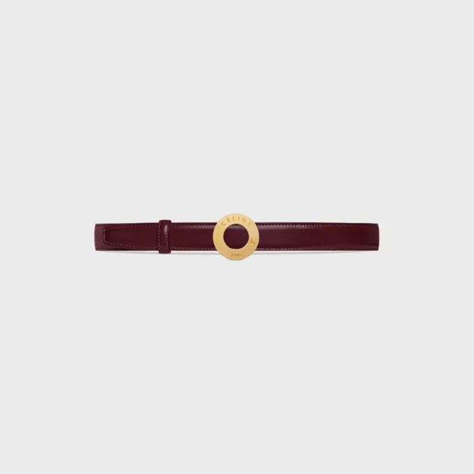 Celine Disc Buckle & Reversible Strap 25Mm Celine Disc Buckle & Reversible Strap 25Mm
