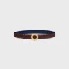 Celine Disc Buckle & Reversible Strap 25Mm Celine Disc Buckle & Reversible Strap 25Mm