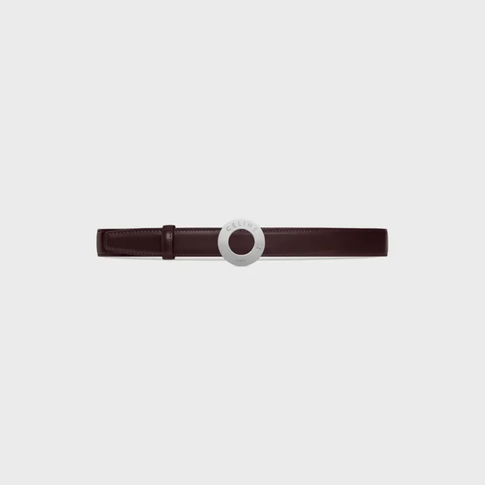 Celine Disc Buckle & Reversible Strap 25Mm Celine Disc Buckle & Reversible Strap 25Mm