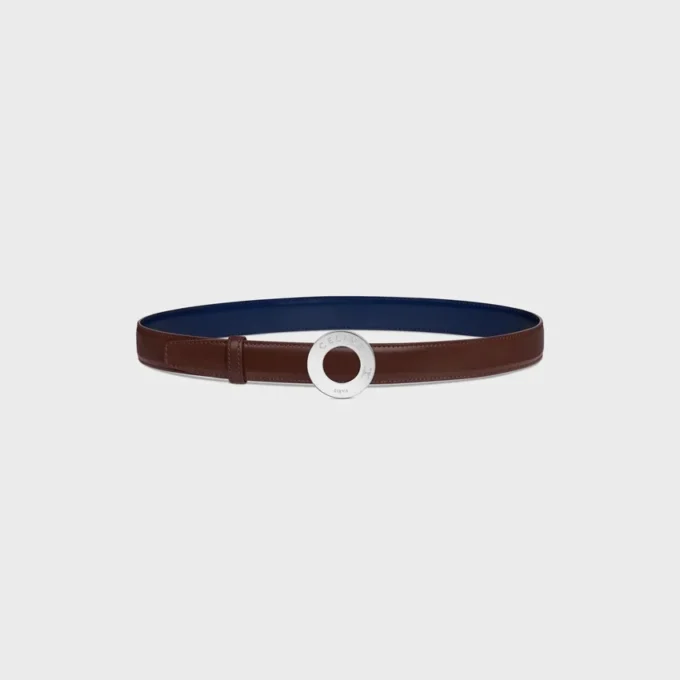 Celine Disc Buckle & Reversible Strap 25Mm Celine Disc Buckle & Reversible Strap 25Mm
