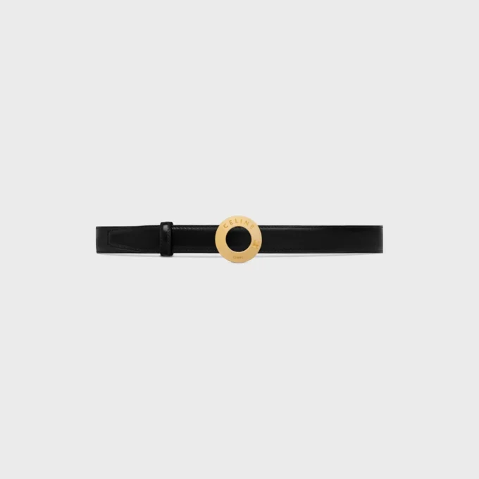 Celine Disc Buckle & Reversible Strap 25Mm Celine Disc Buckle & Reversible Strap 25Mm