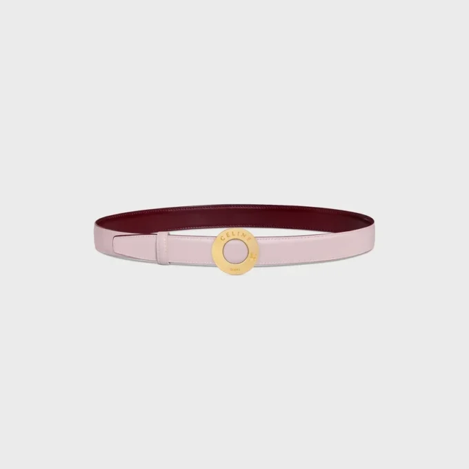 Celine Disc Buckle & Reversible Strap 25Mm Celine Disc Buckle & Reversible Strap 25Mm