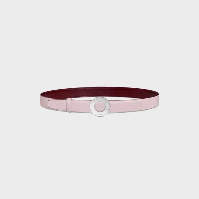 Celine Disc Buckle & Reversible Strap 25Mm Celine Disc Buckle & Reversible Strap 25Mm