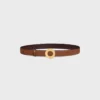Celine Disc Buckle & Reversible Strap 25Mm Celine Disc Buckle & Reversible Strap 25Mm