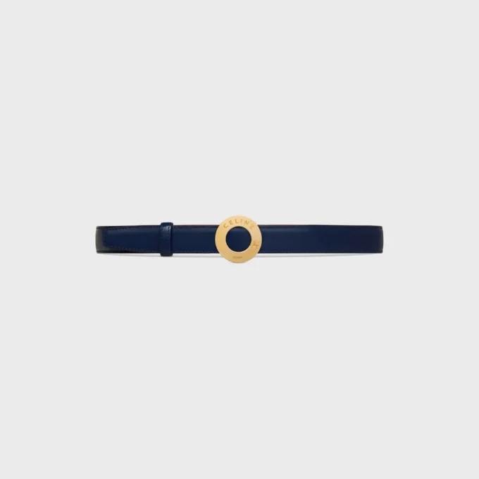 Celine Disc Buckle & Reversible Strap 25Mm Celine Disc Buckle & Reversible Strap 25Mm