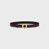 Celine Disc Buckle & Reversible Strap 25Mm Celine Disc Buckle & Reversible Strap 25Mm