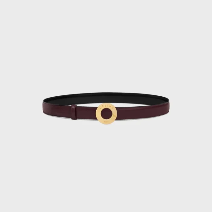Celine Disc Buckle & Reversible Strap 25Mm Celine Disc Buckle & Reversible Strap 25Mm