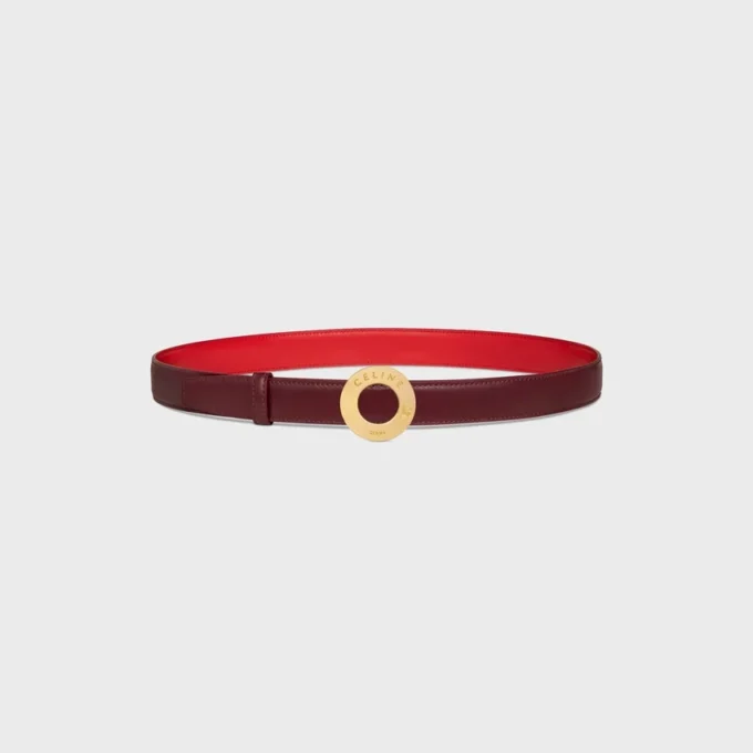 Celine Disc Buckle & Reversible Strap 25Mm Celine Disc Buckle & Reversible Strap 25Mm